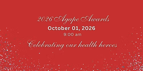 2026 Agape Family Health Awards