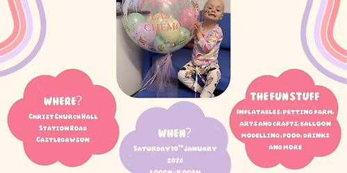 Fun day to celebrate Myla completing cancer treatment