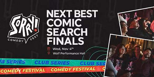 Canada's Next Best Comic Search Finals! STAND-UP