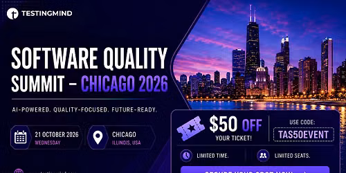 Software Quality Summit Chicago 2026