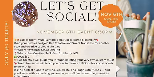 Ladies Night: Mug Painting & Hot Cocoa Bomb Making