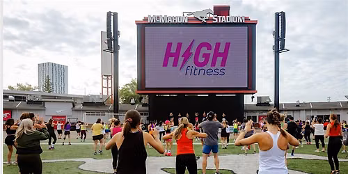 HIGH Fitness for theWALK.ca \u2014 raising funds for the Calgary Food Bank.