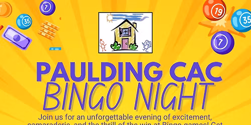Paulding CAC Bingo Night!