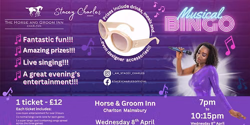 COMING SOON: Musical Bingo near Malmesbury