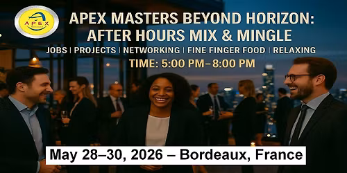 Apex Meet-ups Cooperation \u2022 Jobs \u2022 Networking in Bordeaux, France