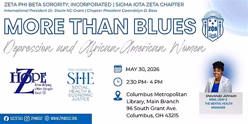 More Than Blues Depression and African American Women