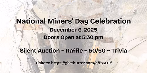 National Miners' Day Celebration