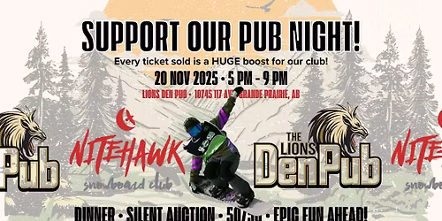 Pub Night @ The Lions Den Pub