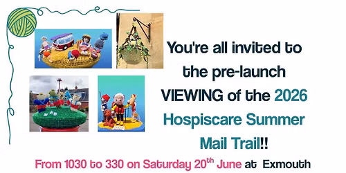 Preview event for the Hospiscare Mail Trail 2026