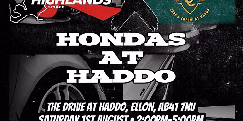 Hondas at Haddo