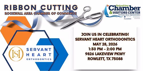 Ribbon Cutting - Servant Heart Orthodontics