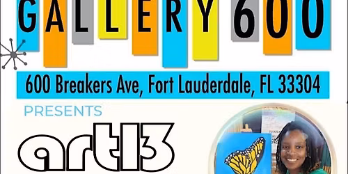 ART13 Paint & Sip with Constance Ivana  at Gallery 600