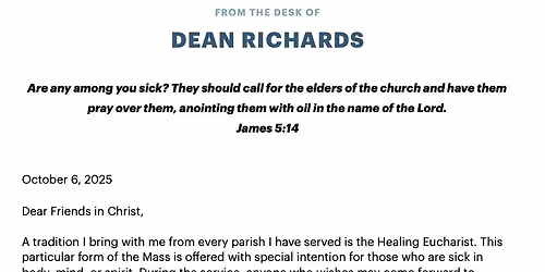 Healing Eucharist