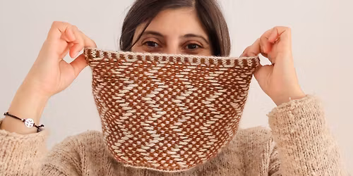 Tricot: t\u00e9cnica Purl Inlay Colorwork com Filipa Carneiro - 8 NOV