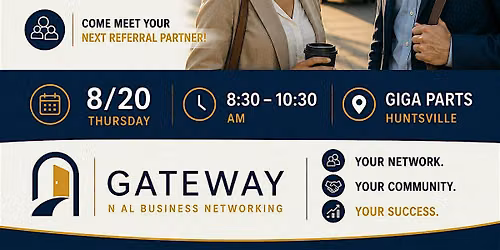 Back to Work, Speed Networking
