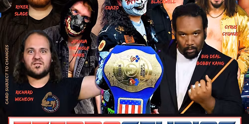 Pro Wrestling BATTLEGROUND FRIDAY April 24th KINGSPORT 