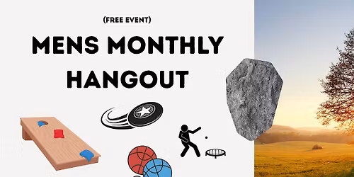 Copy of The Bedrock: A Monthly Hangout For Men