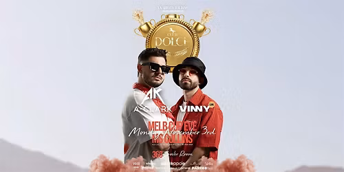 CLUB DOLCE FT. A-CLARK & VINNY - MELBOURNE NOVEMBER 3RD