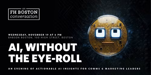 AI, Without the Eye-Roll