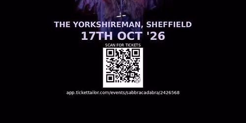 Sabbra Cadabra live @The Yorkshireman, Sheffield