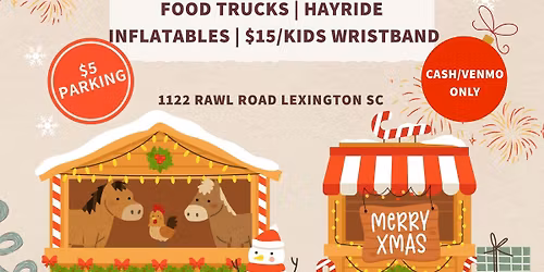 LAST Christmas Festival at Hidden Creek Stables