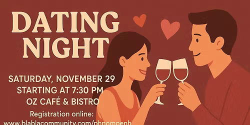 Dating Night - $5 (Spot limited)