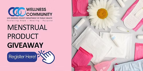 Free Menstrual Products for the Community \/ Productos menstruales gratuitos