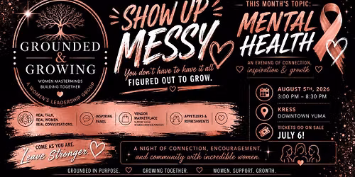 Grounded and Growing August Event 