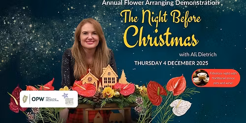 'The Night Before Christmas' Flower Arranging Demo with Ali Dietrich
