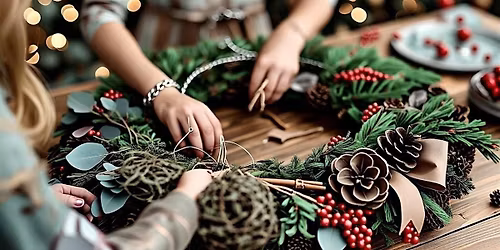 Holiday Workshop-Mommy and Me Wreath Making Class