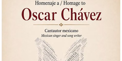 Homenaje a \u00d3scar Chavez-Dance performance