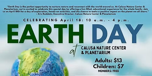 Earth day at Calusa Nature Center and Planetarium