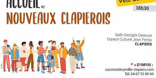 Accueil des nouveaux Clapi\u00e9rois