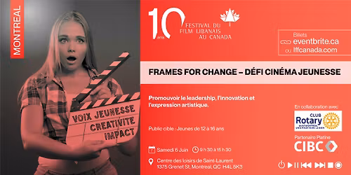 ATELIER - Frames for Change \u2013 D\u00e9fi Cin\u00e9ma Jeunesse