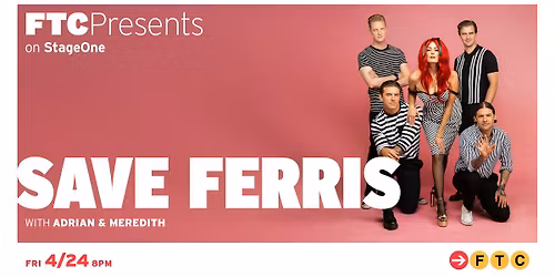 Save Ferris w\/s\/g Adrian & Meredith \u2022 Fairfield, CT \u2022 StageOne