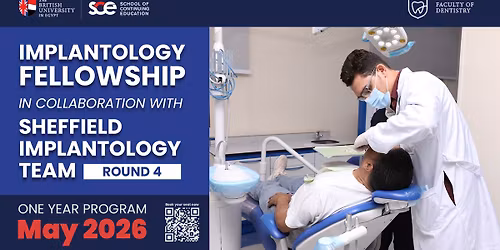 Implantology Fellowship in Collaboration with Sheffield Implantology Team 