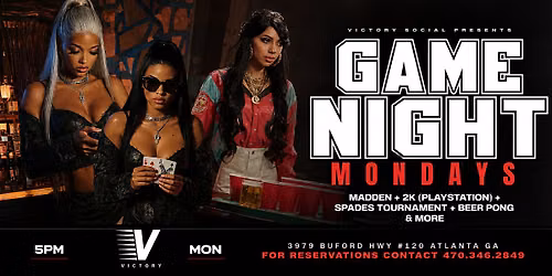 Game Night Mondays