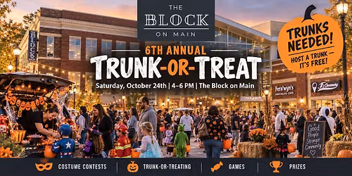 6th Annual Trunk or Treat at The Block
