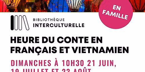 HEURE DU CONTE EN FRAN\u00c7AIS ET VIETNAMIEN