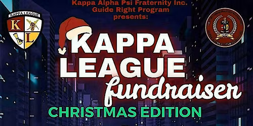 ESTLAC Kappa Alpha Psi Fraternity Guide Right KAPPA LEAGUE FUNDRAISER