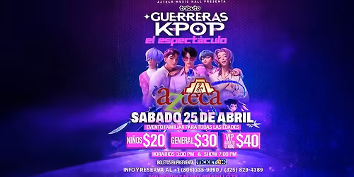 GUERRERAS K-POP EL ESPECTACULO 3PM
