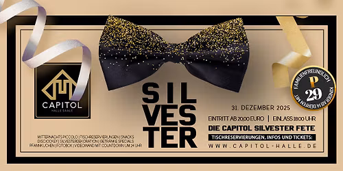 SILVESTER 25 im Capitol Halle