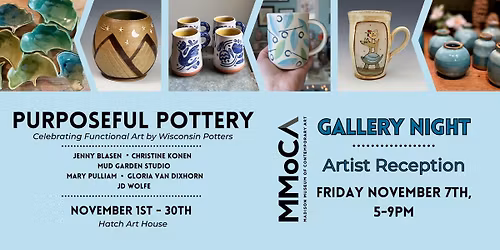 Purposeful Pottery-Celebrating Functional Art by Wisconsin Potters