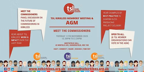 Meet The Commissioners - TSL Members' Meeting & AGM 2025