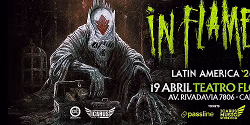 IN FLAMES: Latin America Tour 2026 at Teatro Flores