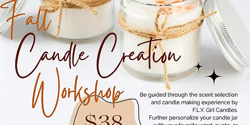 Fall Candle Creation Workshop