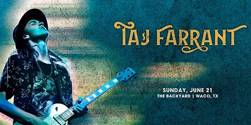Taj Farrant Live at The Backyard