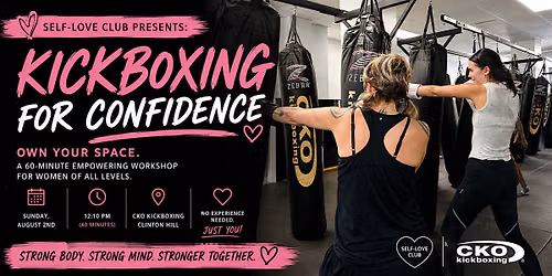 Own Your Space - Beginner Kickboxing for Women's Empowerment