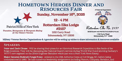 Hometown Heroes Dinner and Resource Fair