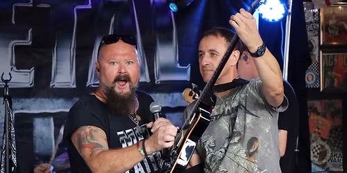 Metal Fatigue rocking The Fishpond, Matlock Bath